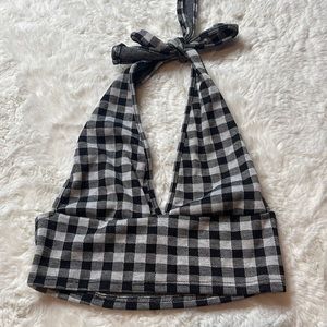 ANTISTAR halter crop top - SIZE: S